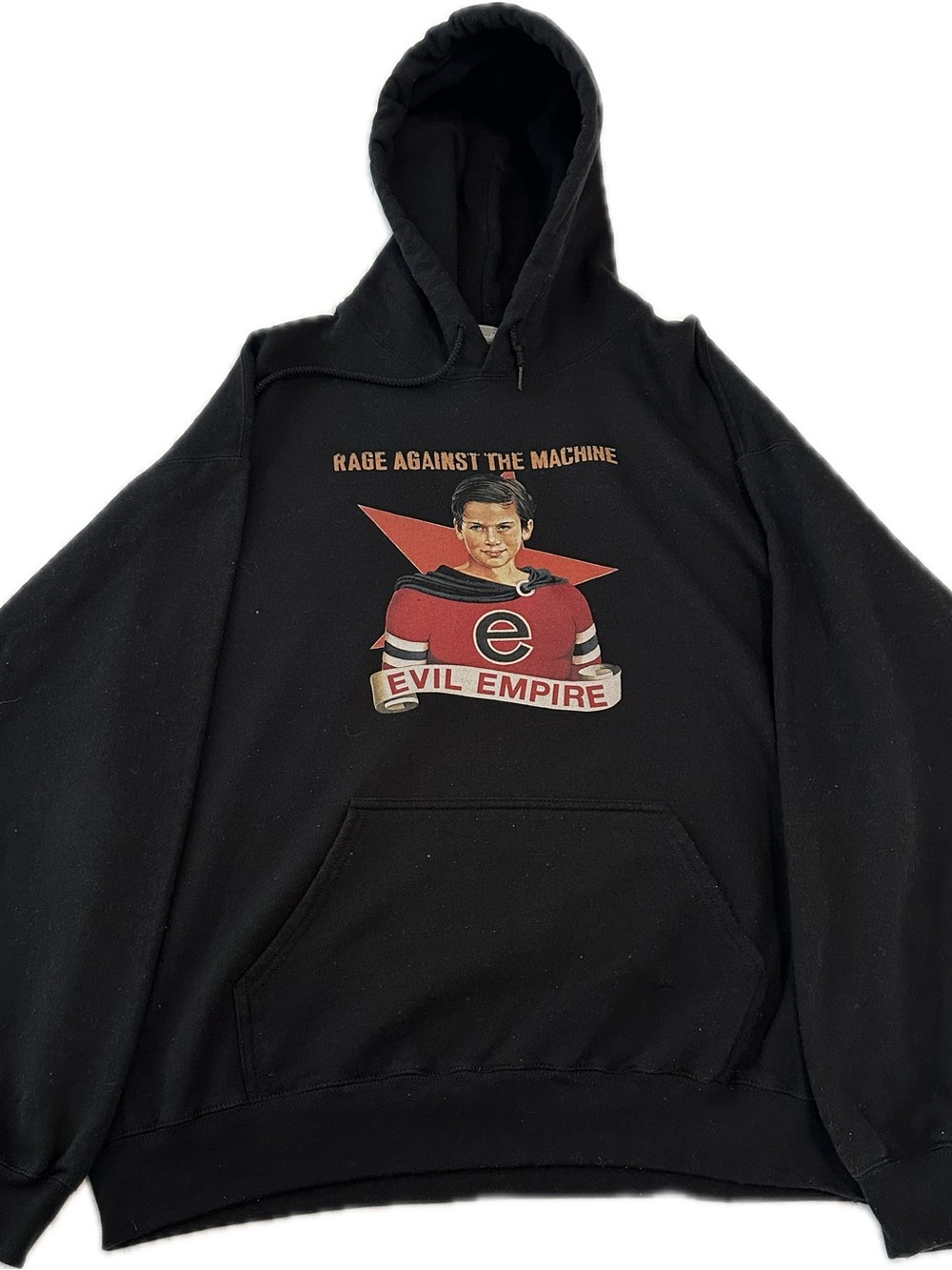 Rage Against The Machine Black 'Evil Empire' Graphic Hoodie
